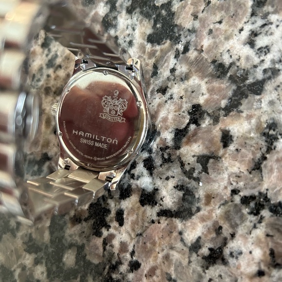 Hamilton JAZZMASTER LADY QUARTZ Watch 34mm - Picture 4 of 5